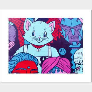 Cat art Posters and Art